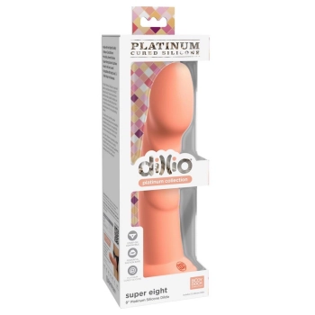 Dildo do uprzęży strap-on pegging punkt G sex 21cm