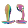 Anos Metal Butt Plug Set Rainb