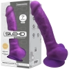 Dildo realistyczne penis jądra przyssawka sex 17cm