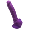 Dildo realistyczne penis jądra przyssawka sex 17cm