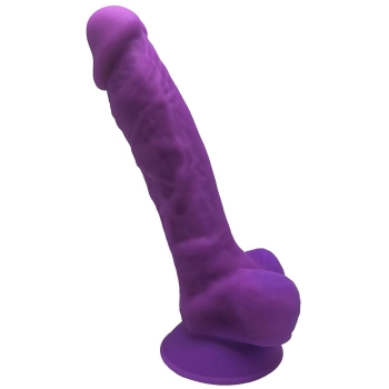 Dildo realistyczne penis jądra przyssawka sex 17cm