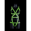 Full Body Harness - GitD - Neon Green/Black - S/M