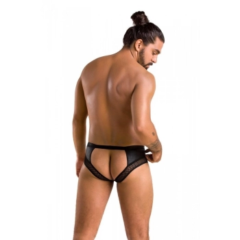 030 SLIP OPEN TOM black S/M - Passion