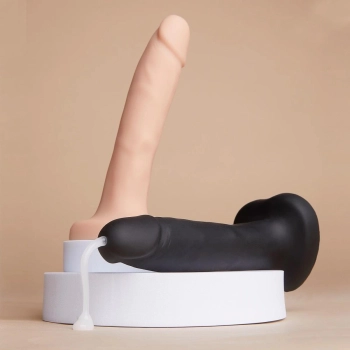 SQUIRTING CUM DILDO REALISTE VANILLE - L