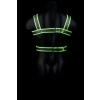 Body Harness - Glow in the Dark - Neon Green/Black - L/XL