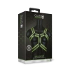 Body Harness - Glow in the Dark - Neon Green/Black - S/M