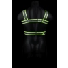 Body Harness - Glow in the Dark - Neon Green/Black - S/M