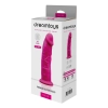 REAL LOVE DILDO 7.5INCH FUCHSIA