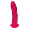 REAL LOVE DILDO 7.5INCH FUCHSIA