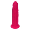 REAL LOVE DILDO 7.5INCH FUCHSIA