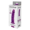 REAL LOVE DILDO 7.5INCH PURPLE