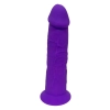 REAL LOVE DILDO 7.5INCH PURPLE