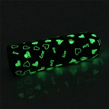 Rechargeable Glow-in-the-dark Heart Massager