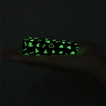 Rechargeable Glow-in-the-dark Heart Massager