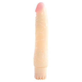 Elegancki smukły wibrator realistyczny penis 22cm