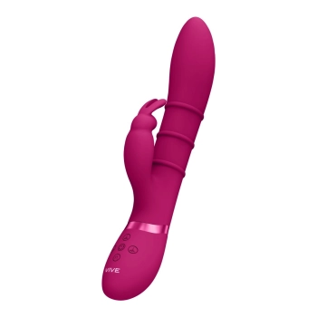 Stimulating Rings, Vibrating G-Spot Rabbit - Pink