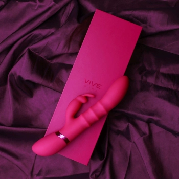 Stimulating Rings, Vibrating G-Spot Rabbit - Pink