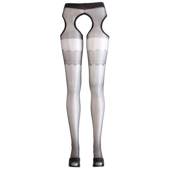 Tights with garter L