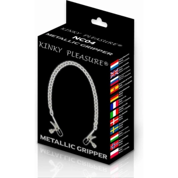 Kinky Pleasure - Mettalic Gripper Kinky Clamps