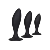 Silicone Anal Curve Kit Black