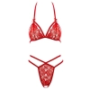 Lace Set red S