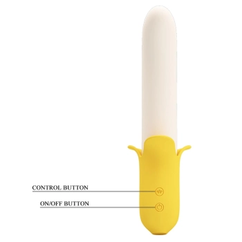 PRETTY LOVE - Banana Greek, 7 vibration functions 3 thrusting settings