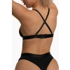 SEILA set black (bra+string) S/M