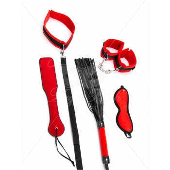 Red Bondage Set