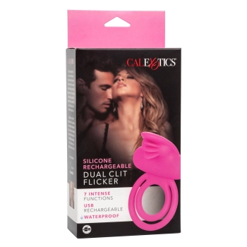 Dual Clit Flicker Enhancer Pink