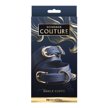 Bondage Couture Ankle Cuff Blue