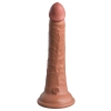 7 Inch 2Density Silicone Cock Caramel skin tone