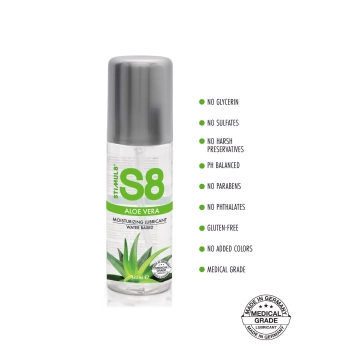 S8 WB Aloe Vera Lube 125ml Aloe Vera