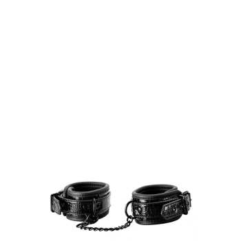 BLAZE ANKLE CUFF CROCO BLACK