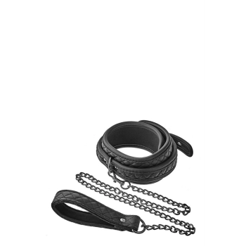 BLAZE COLLAR LEASH DIAMOND BLACK