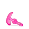 B YOURS CURVY ANAL PLUG PINK