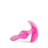 B YOURS CURVY ANAL PLUG PINK