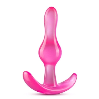 B YOURS CURVY ANAL PLUG PINK