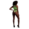 Body with Grecian Neckline - Neon Green - XS/XL