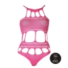 Body with Grecian Neckline - Neon Pink - XL/XXXXL