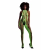 Bodystocking with Halterneck - Green - XS/XL