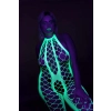 Bodystocking with Halterneck - Green - XS/XL