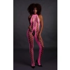 Bodystocking with Halterneck - Pink - XS/XL