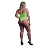 Body with Halter Neck - Neon Green - XL/XXXXL