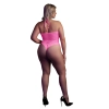 Body with Halter Neck - Neon Pink - XL/XXXXL