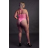 Body with Halter Neck - Neon Pink - XL/XXXXL