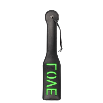 Love Paddle - Glow in the Dark - Black/Neon Green