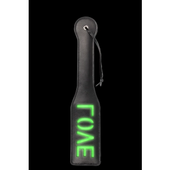 Love Paddle - Glow in the Dark - Black/Neon Green