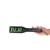 Slut Paddle - Glow in the Dark - Black/Neon Green