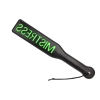 Mistress Paddle - Glow in the Dark - Black/Neon Green