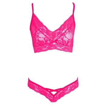 Bra and Briefs pink S/M